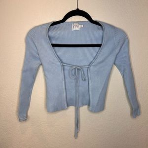 Princess Polly Tie Front Crop Top